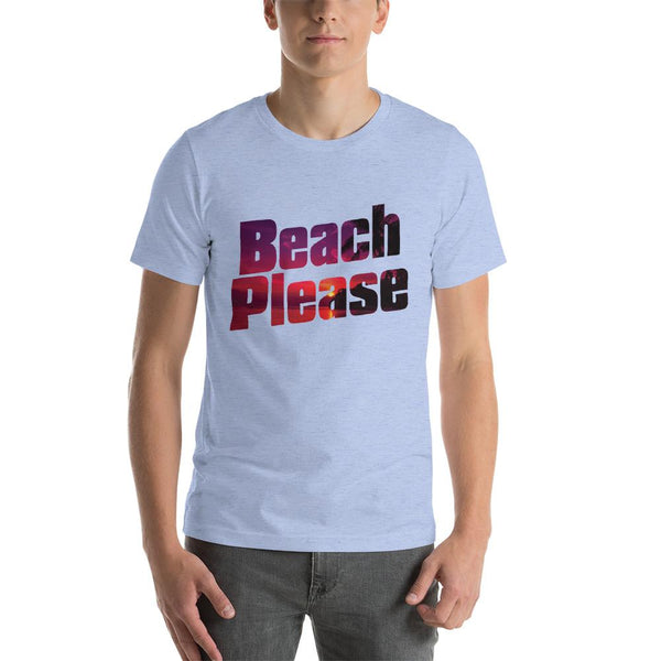 Funny Spring Break Shirt - Beach Please-Faculty Loungers