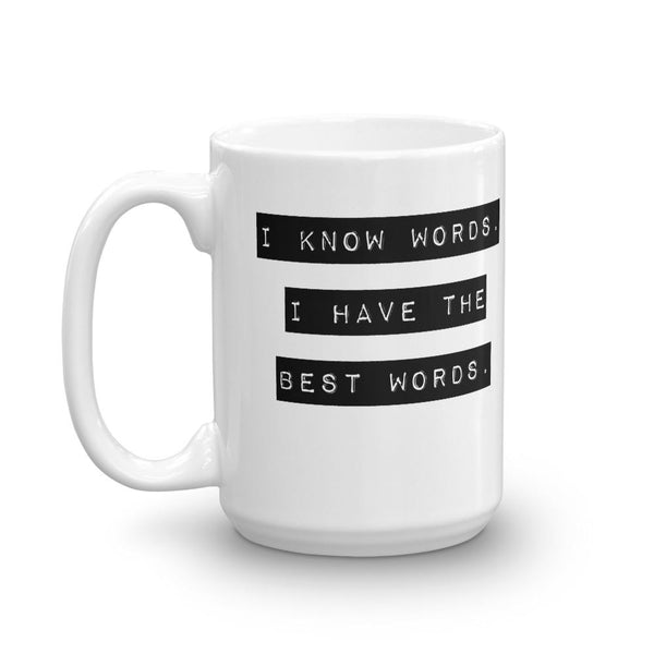 Funny Trump Quote Mug for English Teachers-Faculty Loungers