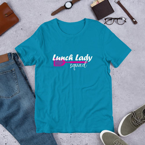 Lunch Lady Squad Tee Shirt-Faculty Loungers