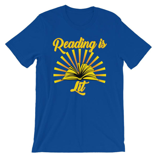 Reading is Lit - Shirt for Reading Lovers-Faculty Loungers