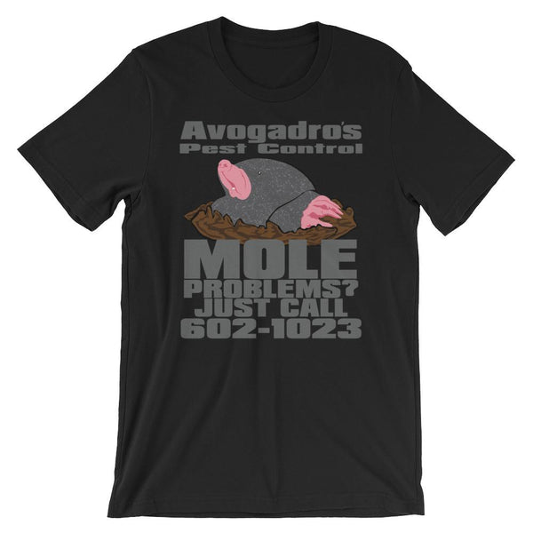 Science Nerd Avogadro's Mole Shirt-Faculty Loungers