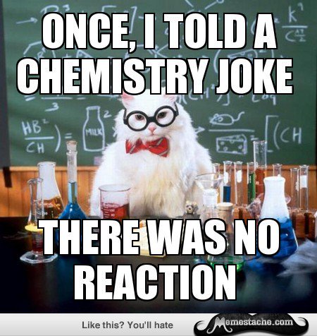 TEACHER MEME - Chemistry Teacher Puns