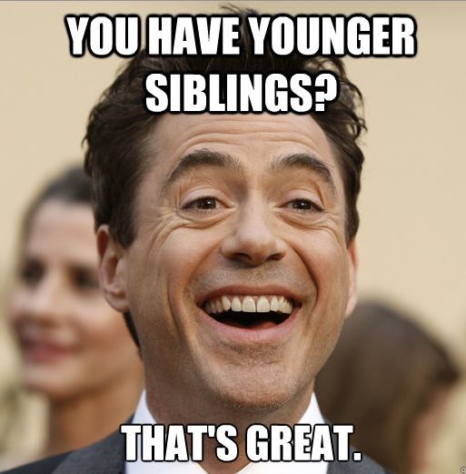 Teacher Meme - The Younger Siblings
