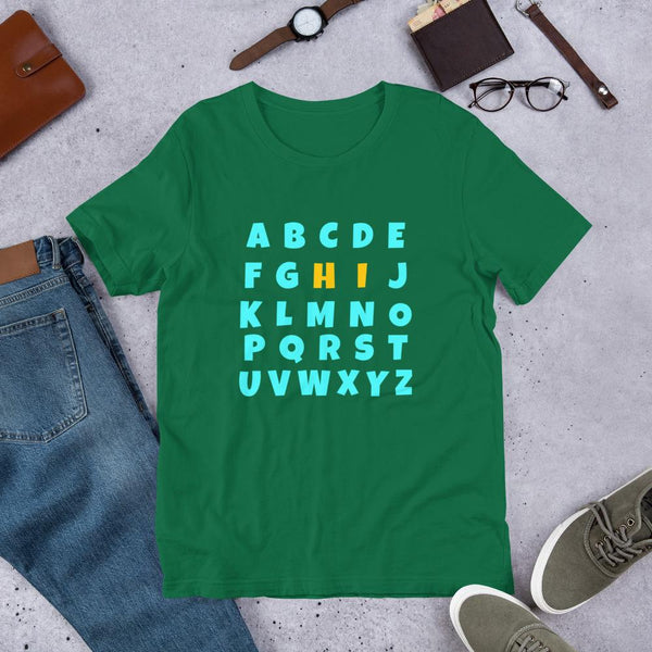Alphabet Hi - Welcome Back to School-Faculty Loungers