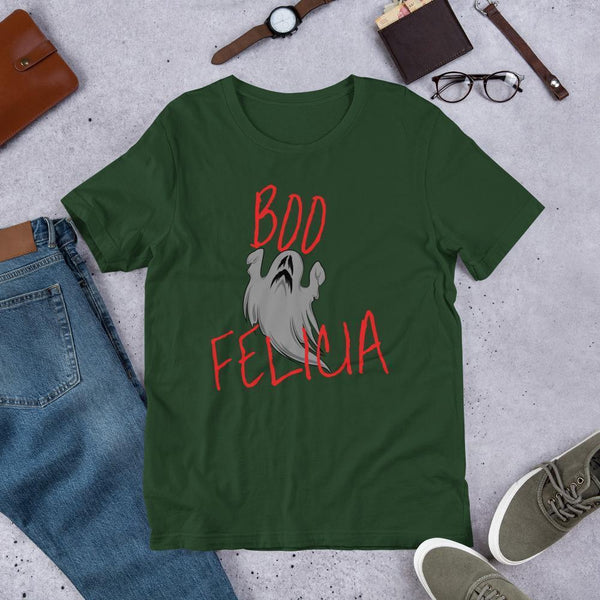 Boo Felicia Shirt for Halloween-Tee Shirt-Faculty Loungers Gifts for Teachers