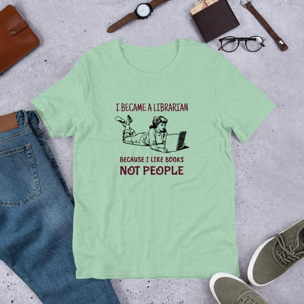 Books > People Librarian Tee Shirt-Faculty Loungers