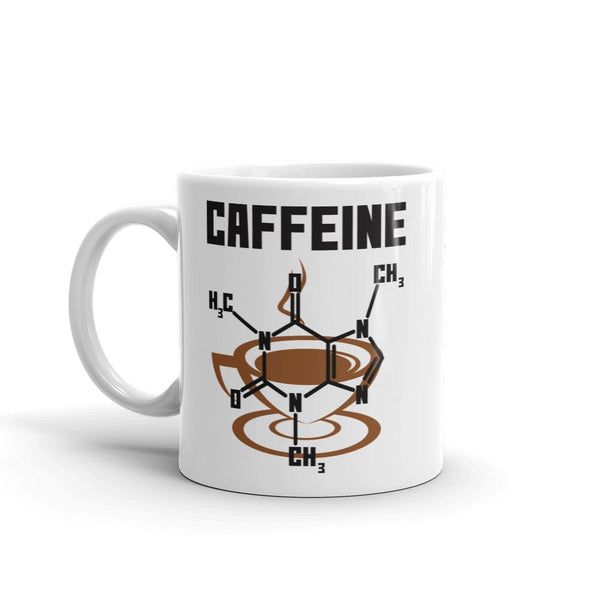 Caffeine Molecule Mug - Gift for Science Teacher-Faculty Loungers