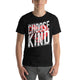 Choose Kind Shirt Anti Bullying Tee with a Heart Background