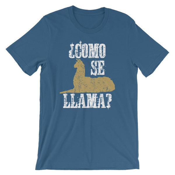 Como Se Llama Shirt, Funny Spanish Teacher Gift with Dad Jokes