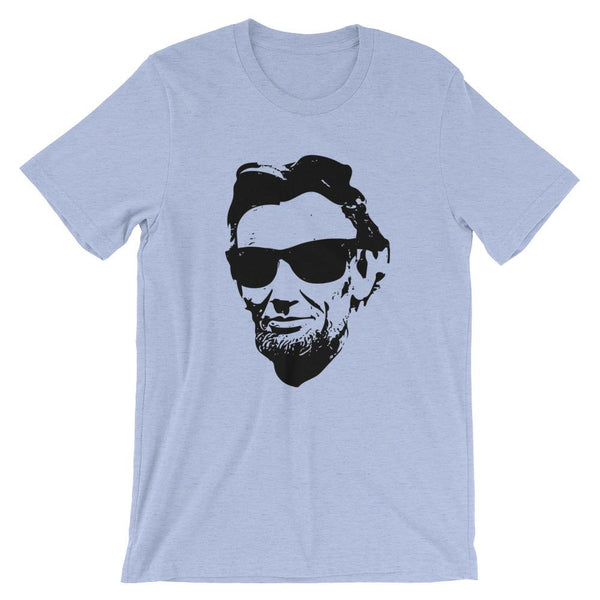 Cool Abraham Lincoln T-shirt with Sunglasses for History Teachers-Faculty Loungers