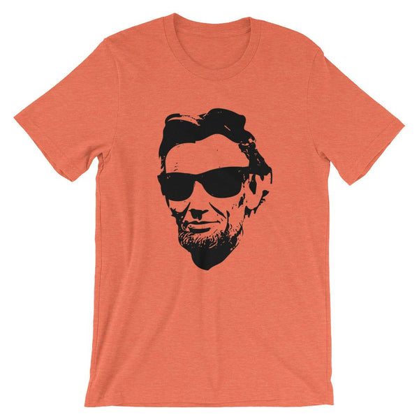 Cool Abraham Lincoln T-shirt with Sunglasses for History Teachers-Faculty Loungers