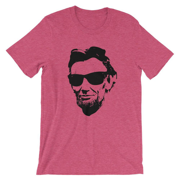 Cool Abraham Lincoln T-shirt with Sunglasses for History Teachers-Faculty Loungers