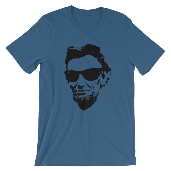 Cool Abraham Lincoln T-shirt with Sunglasses for History Teachers-Faculty Loungers