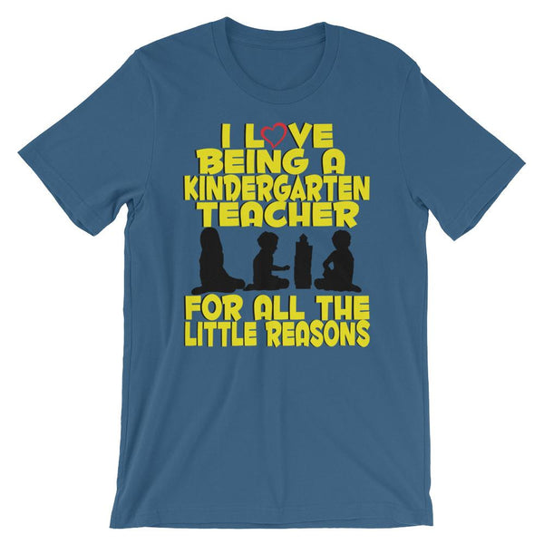 Cute Kindergarten Teacher Shirt - All the Little Reasons-Faculty Loungers