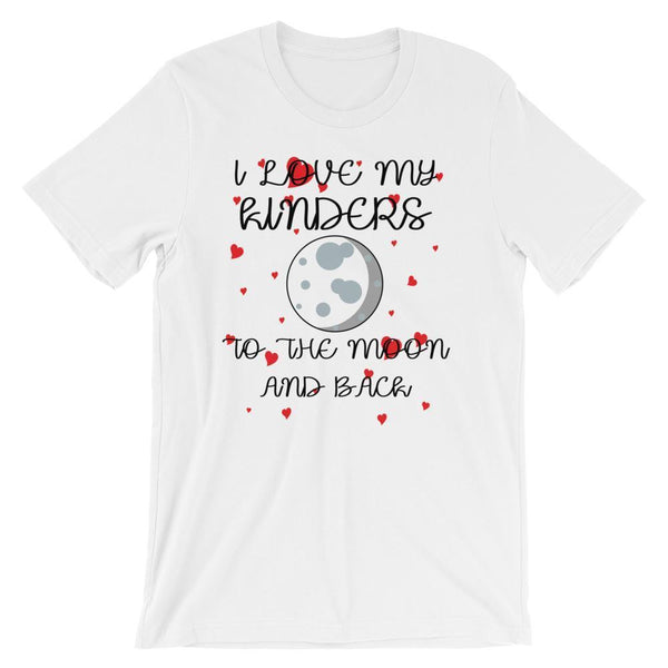 Cute Kindergarten Valentines Shirt, Kindergarten Teacher Gift Idea, I Love My Kinders-Faculty Loungers