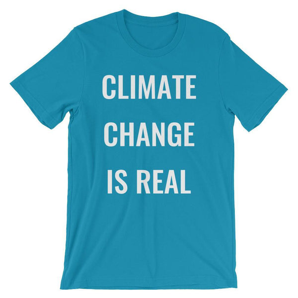 Climate Change is Real T-Shirt-Faculty Loungers