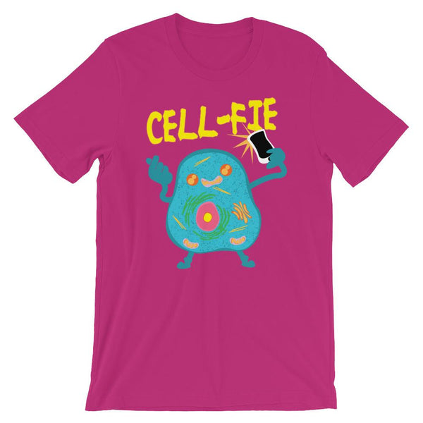 Funny Biology Shirt - Cell-Fie-Faculty Loungers