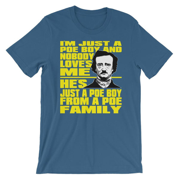 Funny Edgar Allan Poe Shirt-Faculty Loungers