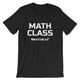 Funny Math Pun Shirt for Mathematics Teachers, Hip to B-squared Short-Sleeve Unisex T-Shirt