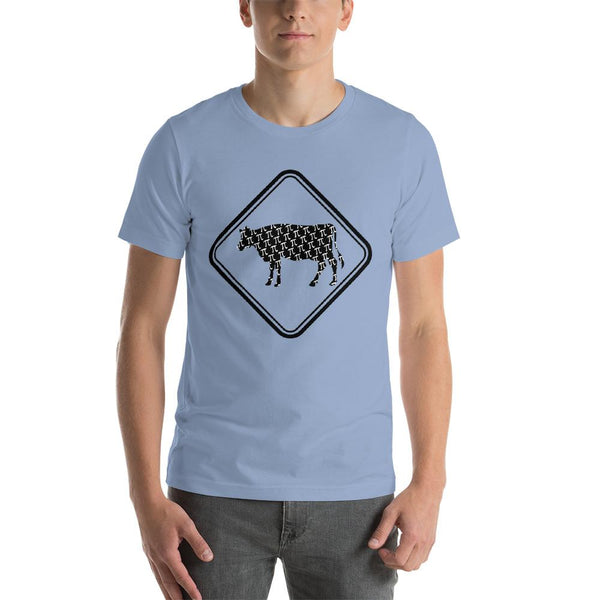 Funny Pi Day T-shirt - Cow Pie-Faculty Loungers