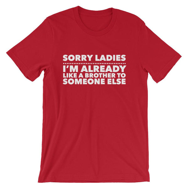 Funny Shirt for Friend Zone, Gag Gift for Friend Zoned Guys, Sorry Ladies
