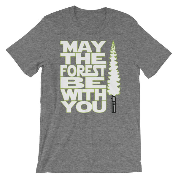 Funny Star Wars Earth Day Shirt - May the Forest Be With You-Faculty Loungers