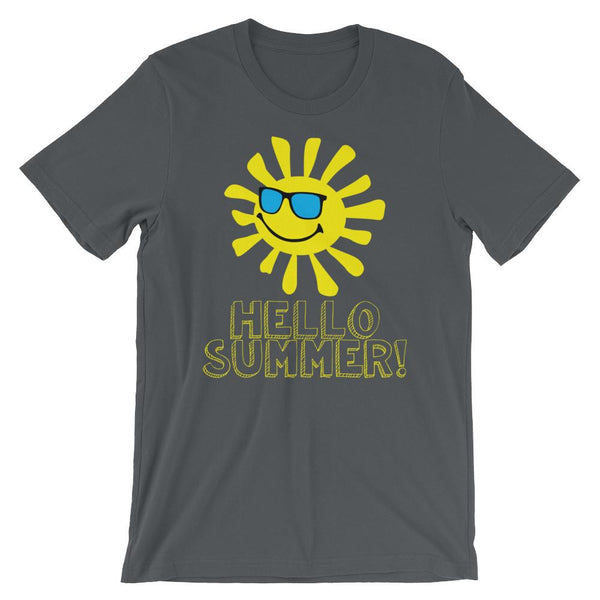 Hello Summer Shirt for Summer Vacation-Faculty Loungers