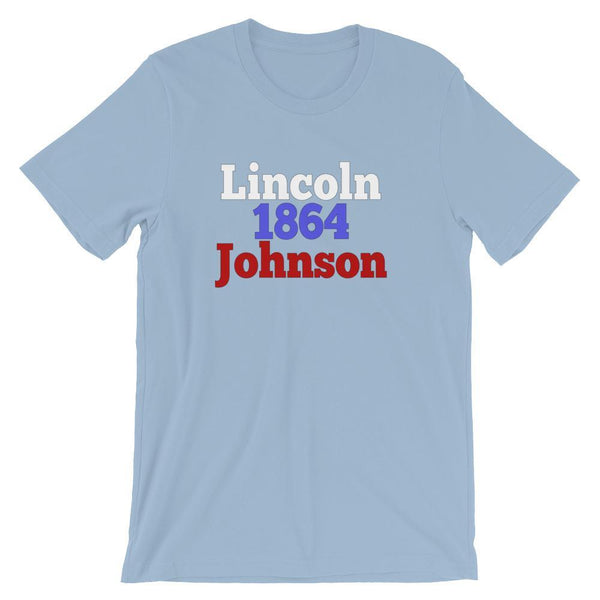 Historical Election Shirt for Teachers, Abe Lincoln & Andrew Johnson 1804-Faculty Loungers