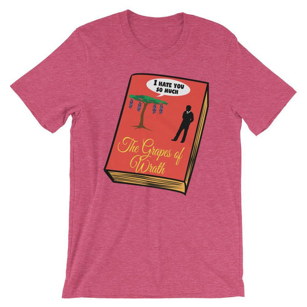 Literature Shirt - Grapes of Wrath - Book Humor-Faculty Loungers