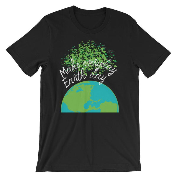 Make Everyday Earth Day T-Shirt-Faculty Loungers