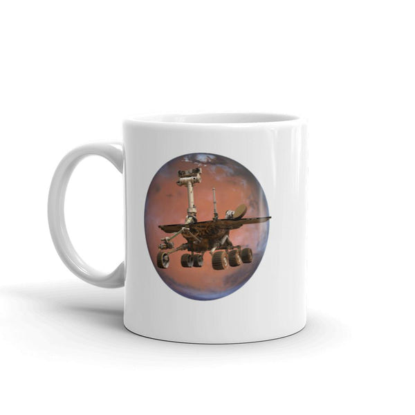 Mars Opportunity Rover Mug - Oppy Tribute-Faculty Loungers