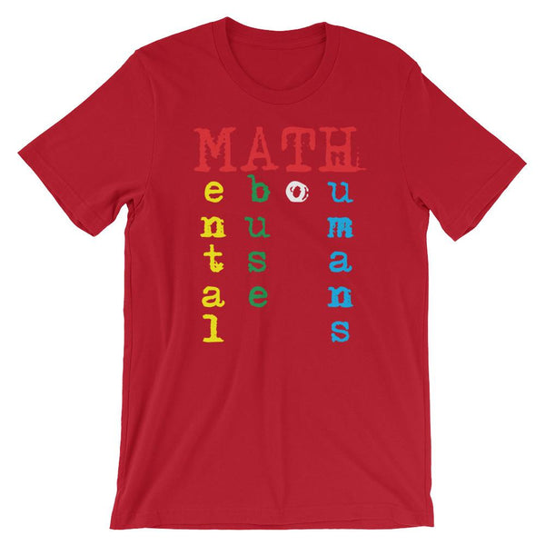 Math Teacher Humor Shirt-Faculty Loungers