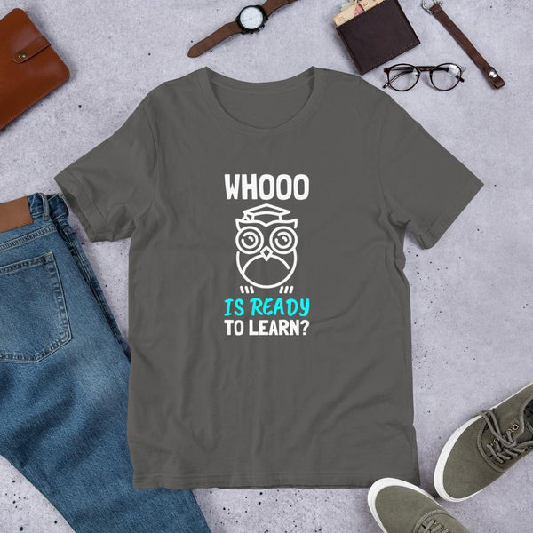 Owl Teacher Who is Ready to Learn - Back to School-Faculty Loungers