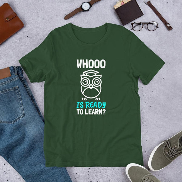 Owl Teacher Who is Ready to Learn - Back to School-Faculty Loungers