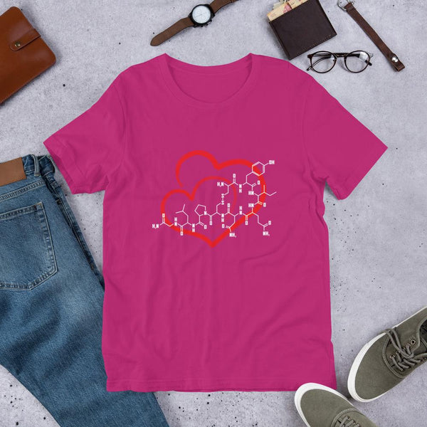 Oxytocin Love Molecule Shirt for Science Teachers