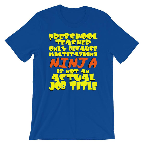 Preschool Teacher Tee Shirt-Faculty Loungers