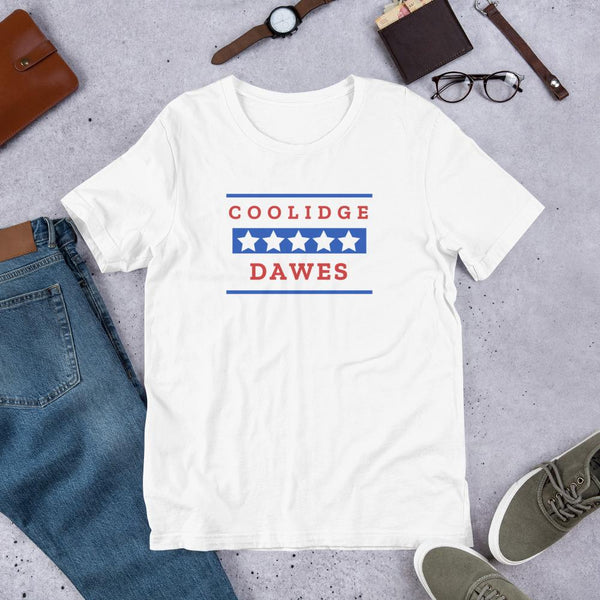 President Calvin Coolidge Shirt - American History Buff Gift-Faculty Loungers