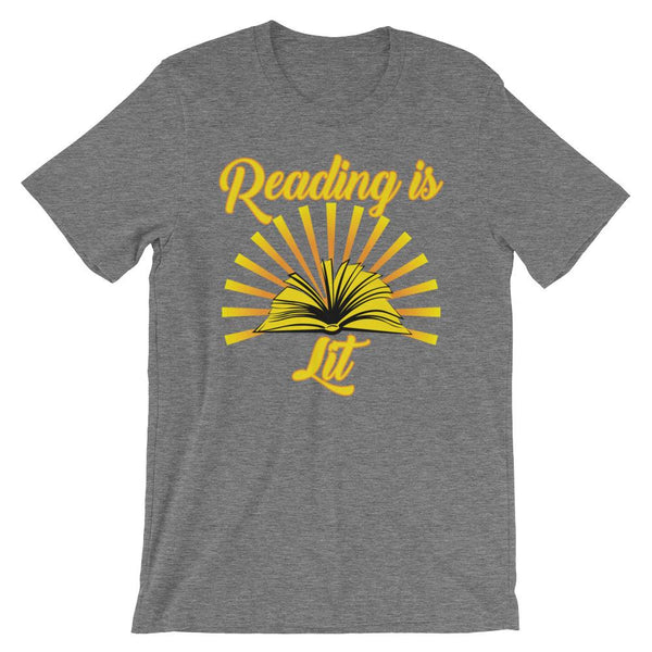 Reading is Lit - Shirt for Reading Lovers-Faculty Loungers