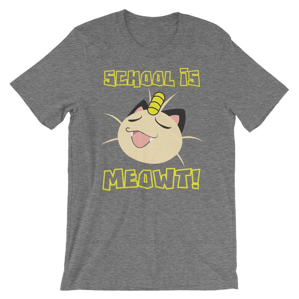 School is Meowt T-Shirt-Faculty Loungers
