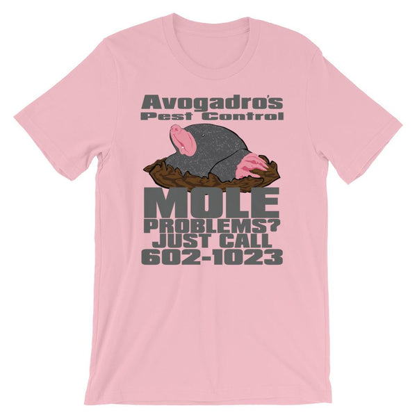 Science Nerd Avogadro's Mole Shirt-Faculty Loungers
