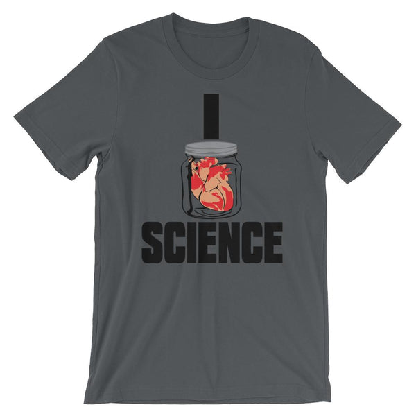 Science Nerd Shirt - I Heart Science-Faculty Loungers
