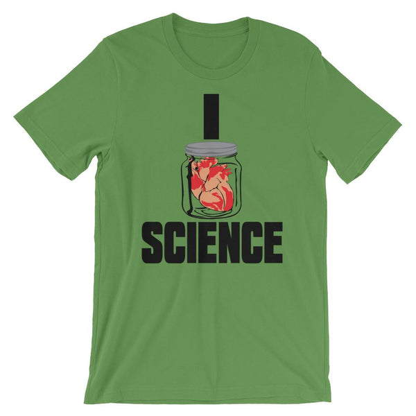 Science Nerd Shirt - I Heart Science-Faculty Loungers