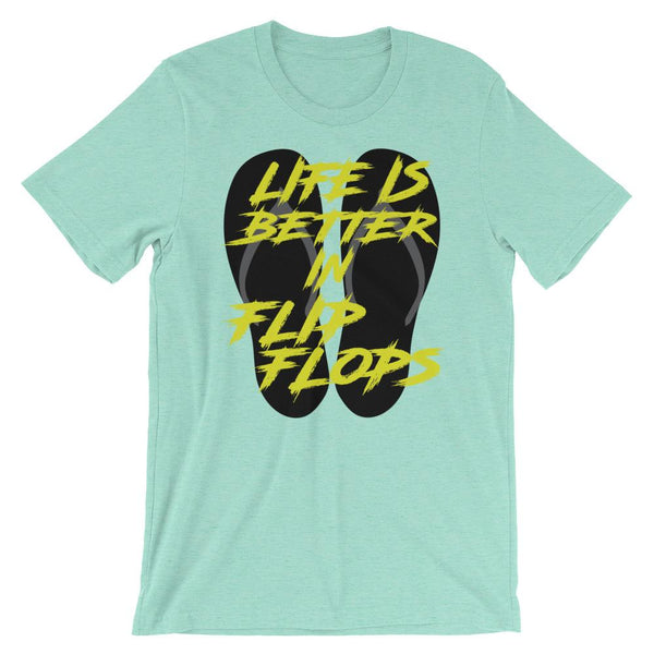 Spring Break T-Shirt - Life is Better in Flip Flops-Faculty Loungers