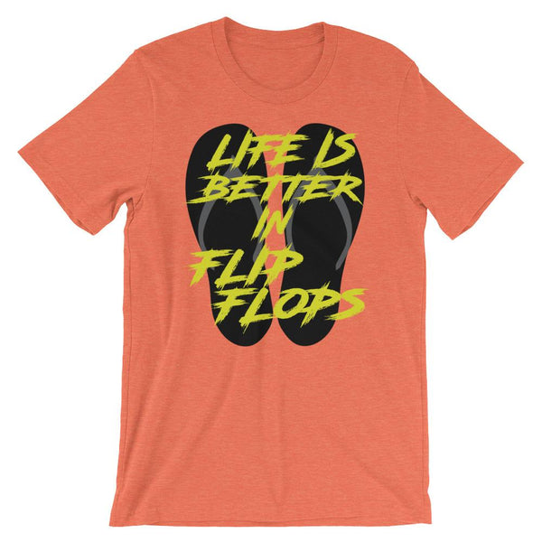 Spring Break T-Shirt - Life is Better in Flip Flops-Faculty Loungers