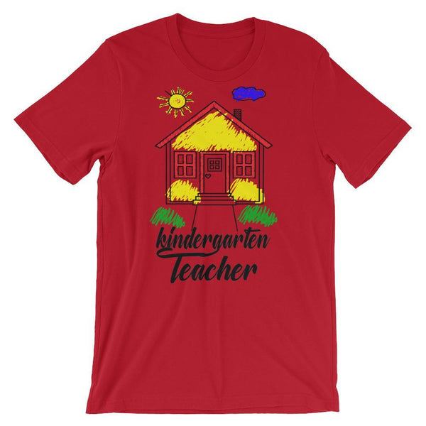 Cute Kindergarten Shirt, Kindergarten Teacher Gift, Teacher Gift Idea, Teacher Appreciation-Faculty Loungers