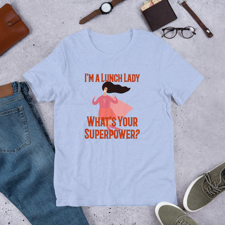 Superhero Lunch Lady Tshirt | Faculty Loungers Gifts for Teachers