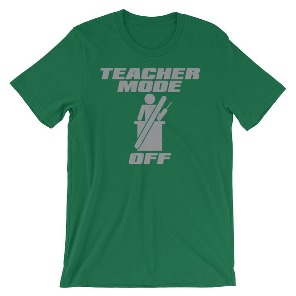 Teacher Mode Off – Teacher Summer Break Shirt-Faculty Loungers