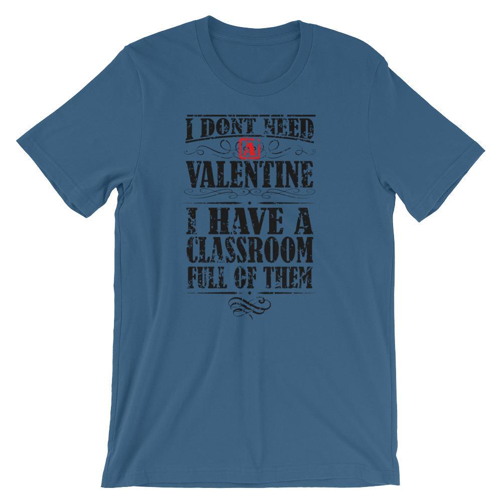Teacher Valentine Shirt, Valentines Day Teacher Tee, Cute V-Day Shirt,  Classroom Full of Valentines