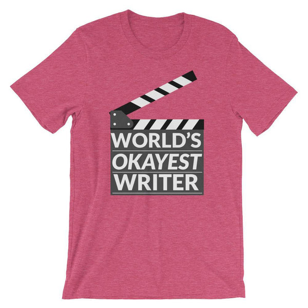 World's Okayest Writer Tee Shirt-Faculty Loungers
