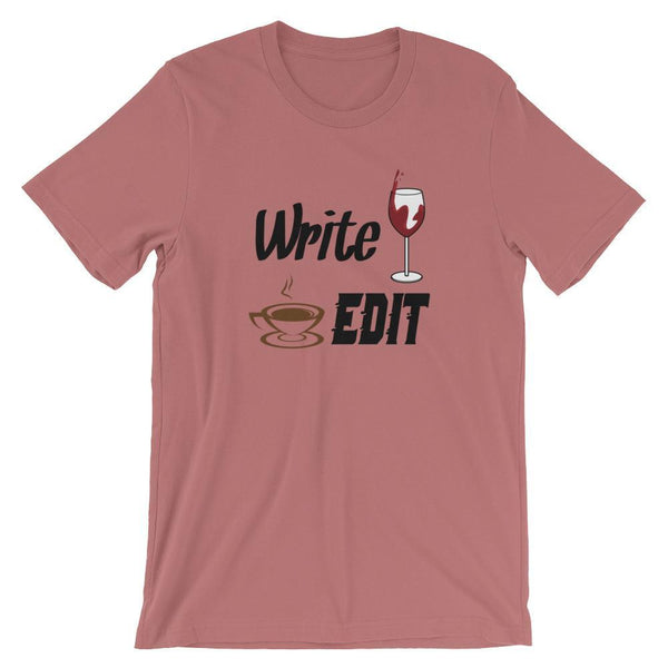Writer Shirt - Write Drunk Edit Caffeinated-Faculty Loungers